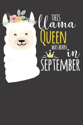 Book cover for This Llama Queen was Born in September