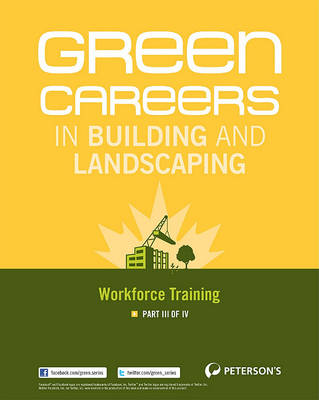 Book cover for Green Careers in Building and Landscaping: Workforce Training