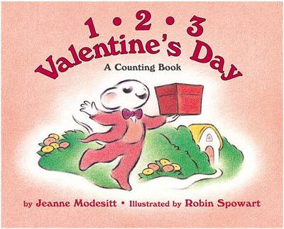 Book cover for 1 2 3 Valentine's Day