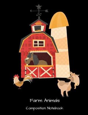 Book cover for Farm Animals Composition Notebook