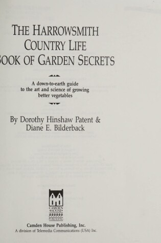 Cover of The Harrowsmith Country Life Book of Garden Secrets