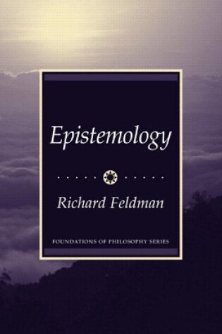 Cover of Epistemology