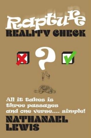 Cover of Rapture Reality Check