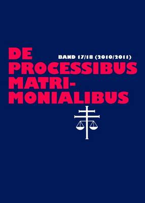 Cover of de Processibus Matrimonialibus