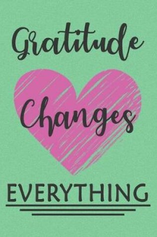 Cover of Gratitude Changes Everything Thanksgiving Journal