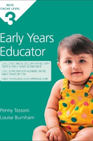 Cover of Ncfe Cache Level 3 Technical Occupational Entry for the Early Years Workforce