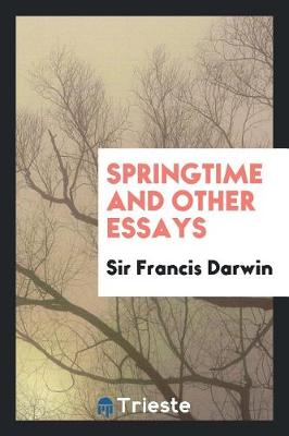 Book cover for Springtime and Other Essays