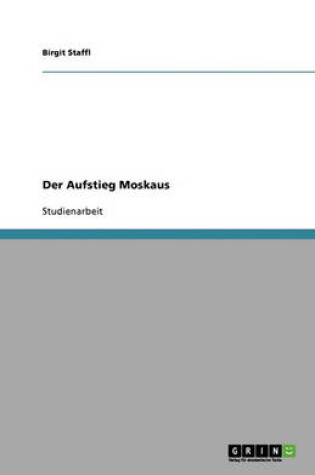 Cover of Der Aufstieg Moskaus