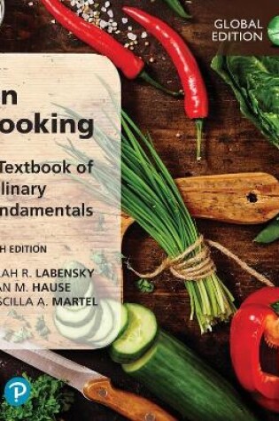 Cover of On Cooking: A Textbook of Culinary Fundamentals, Global Edition