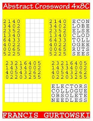 Book cover for Abstract Crossword 4x8C