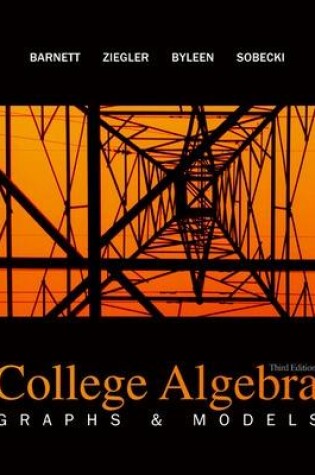 Cover of College Algebra: Graphs and Models