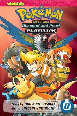 Book cover for Pokémon Adventures: Diamond and Pearl/Platinum, Vol. 8