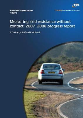 Book cover for Measuring skid resistance without contact