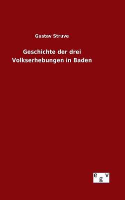 Book cover for Geschichte der drei Volkserhebungen in Baden