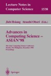 Book cover for Advances in Computing Science - Asian'98