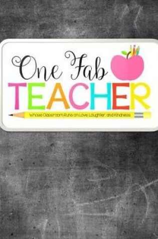 Cover of Teacher Thank You - One Fab Teacher