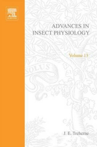 Cover of Advances in Insect Physiology Vol13 APL