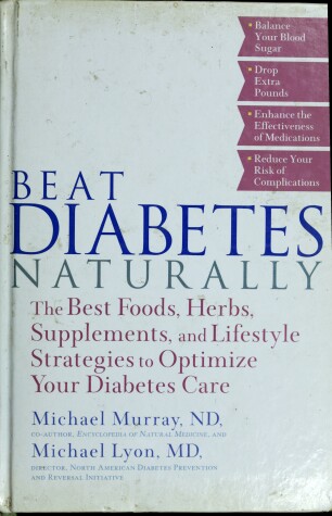 Book cover for Beat Diabetes Naturally