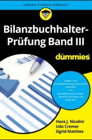 Cover of Bilanzbuchhalter-Prüfung Band III für Dummies