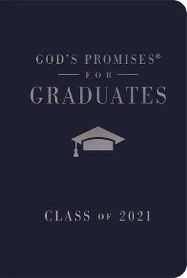 Book cover for God's Promises for Graduates: Class of 2021 - Navy NKJV