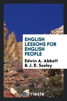 Book cover for English Lessons for English People