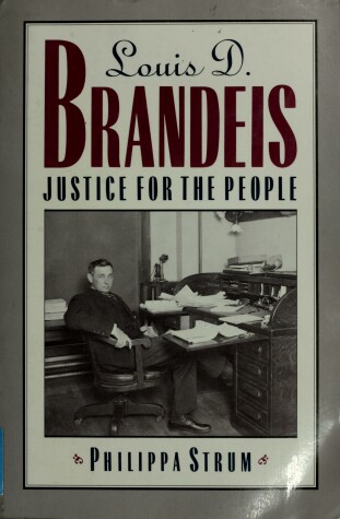 Book cover for Louis D. Brandeis