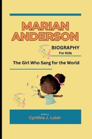 Cover of Marian Anderson Biography for Kids