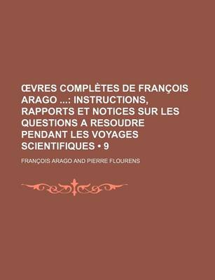 Book cover for Vres Completes de Francois Arago (9)