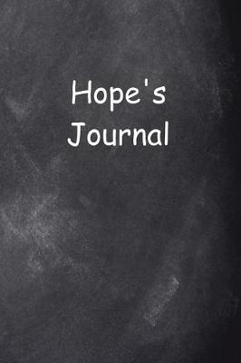 Cover of Hope Personalized Name Journal Custom Name Gift Idea Hope