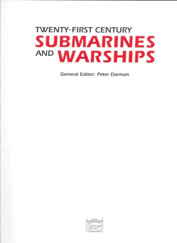 Book cover for Mhndbk. Twenty-first Century Submarines & Warships