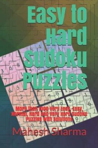 Cover of Easy to Hard Sudoku Puzzles