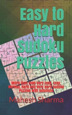 Book cover for Easy to Hard Sudoku Puzzles