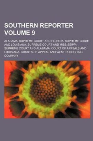 Cover of Southern Reporter Volume 9