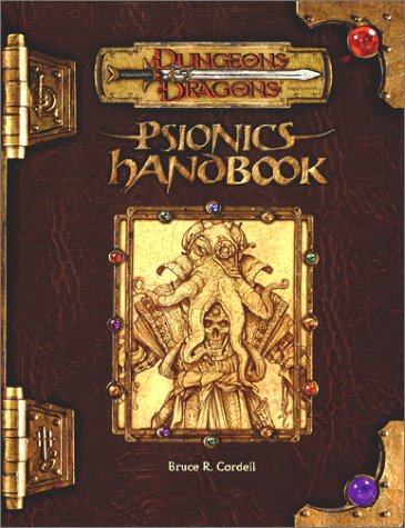 Book cover for Psionics Handbook