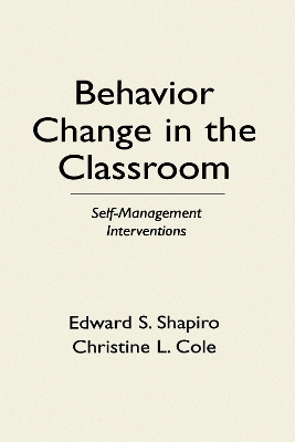 Book cover for Behavior Change in the Classroom