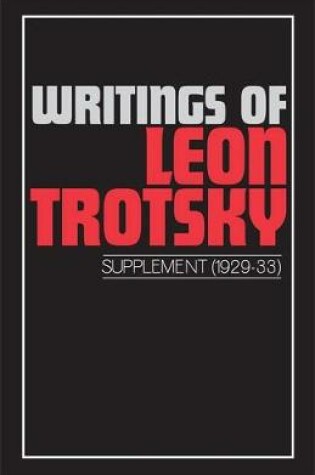 Cover of Writings of Leon Trotsky
