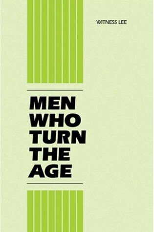 Cover of Men Who Turn the Age