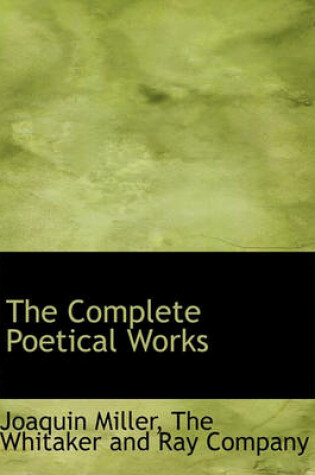 Cover of The Complete Poetical Works