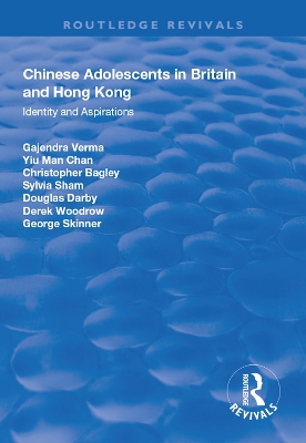 Book cover for Chinese Adolescents in Britain and Hong Kong