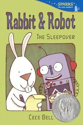 Book cover for Rabbit and Robot: The Sleepover