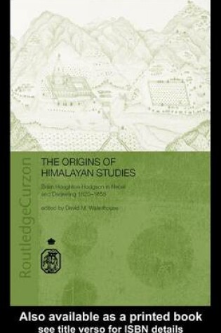 Cover of The Origins of Himalayan Studies