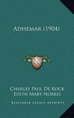 Book cover for Adhemar (1904)