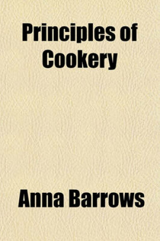 Cover of Principles of Cookery