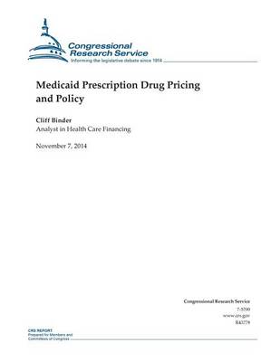 Cover of Medicaid Prescription Drug Pricing and Policy