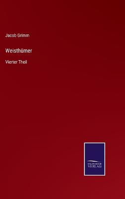 Book cover for Weisthümer