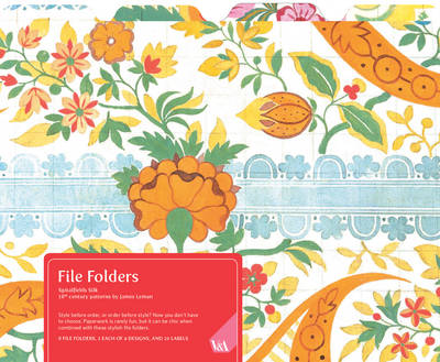 Book cover for V&A Spitalfields Silk File Folders