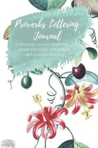 Cover of Proverbs Lettering Journal