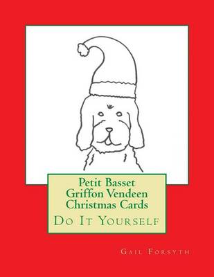 Book cover for Petit Basset Griffon Vendeen Christmas Cards