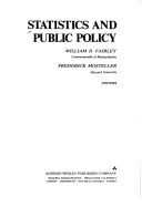 Book cover for Statistics and Public Policy