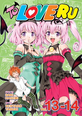 Book cover for To Love Ru Vol. 13-14